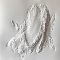 Weißes Blatt