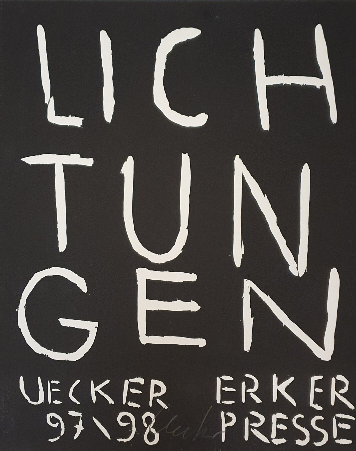 Günther Uecker Galerie Geißler Bentler